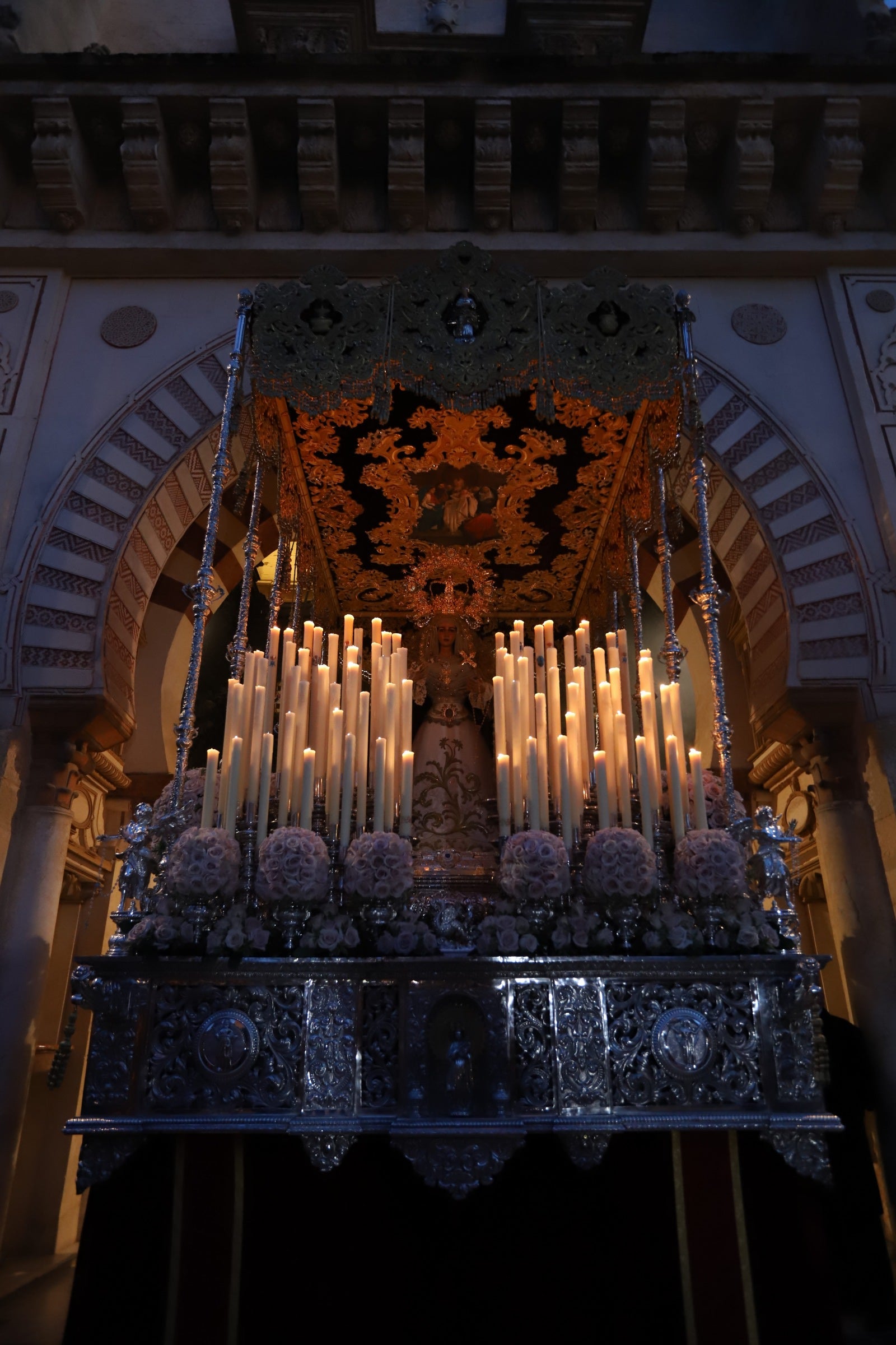 La procesión de la Virgen de la Candelaria de Córdoba, en imágenes