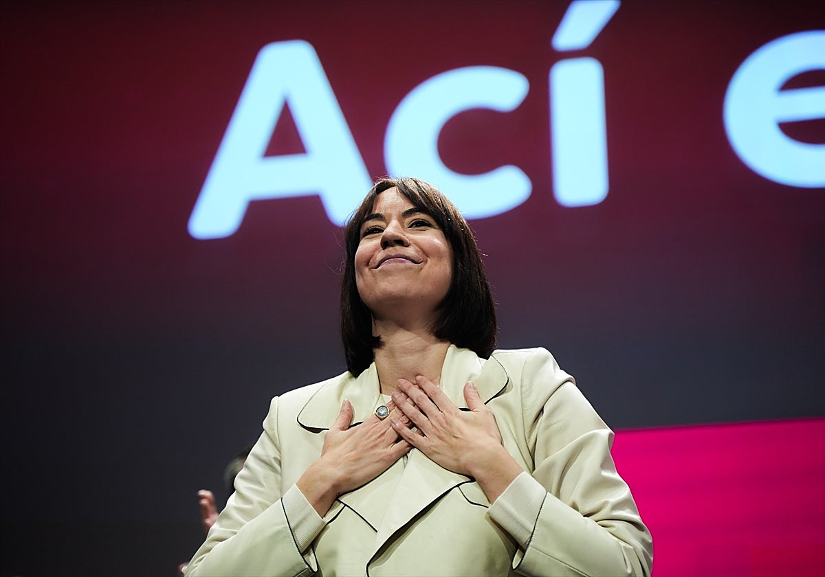 Diana Morant, en el Congreso del PSOE de la Comunidad Valenciana
