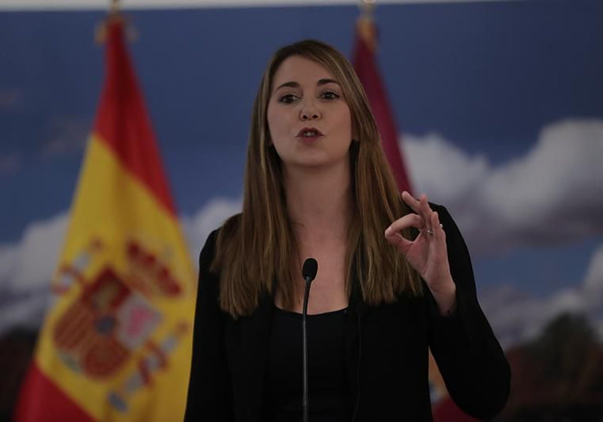 La nueva portavoz del Grupo Socialista en la Asamblea, Mar Espinar
