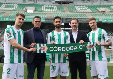 El Córdoba CF cierra su mercado invernal con cinco fichajes y cuatro salidas