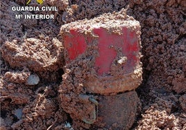 Desactivan una granada de mano de la Guerra Civil perdida en Brihuega