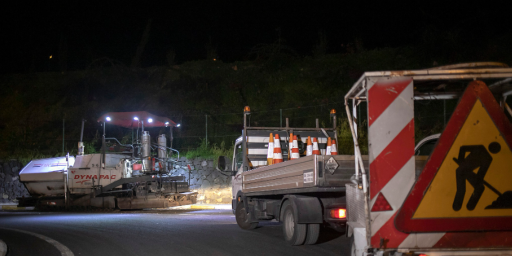 Muere atropellado un operario de carreteras en Tenerife