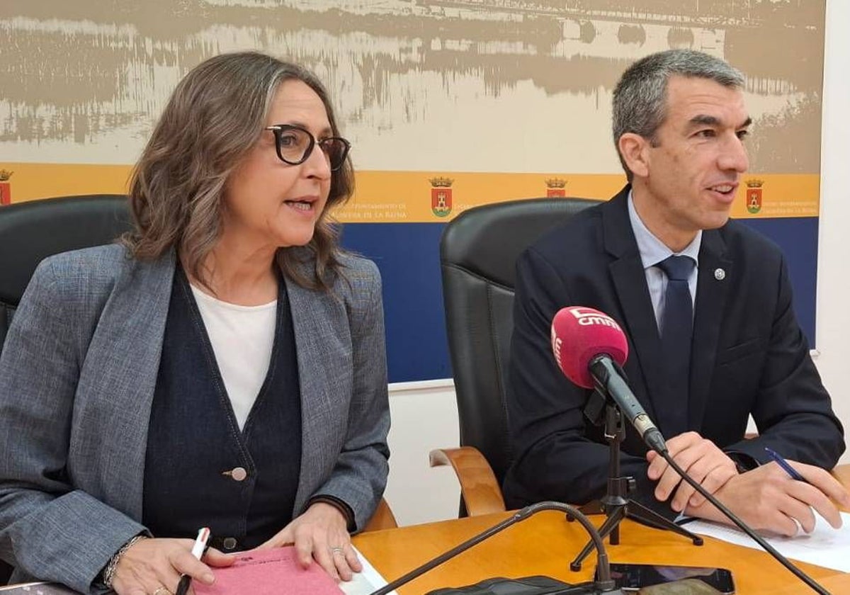 Los concejales socialistas Montserrat Muro y Luis Enrique Hidalgo