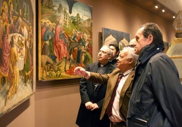 Las tablas góticas de Fernando Gallego vuelven a lucir en Arcenillas