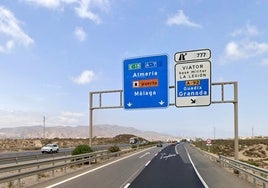 Corte total de la autovía A-7 en Almería durante el fin de semana