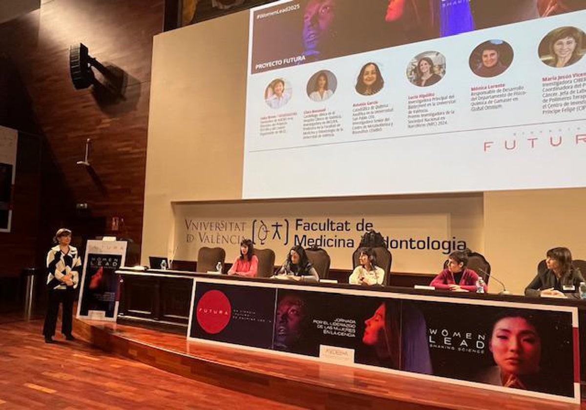 Imagen tomada durante la II Jornada por el Liderazgo de las Mujeres en la Ciencia en Valencia