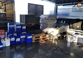 Incautan 142 kilos de tabaco de contrabando en un 'laboratorio clandestino' en Pontevedra