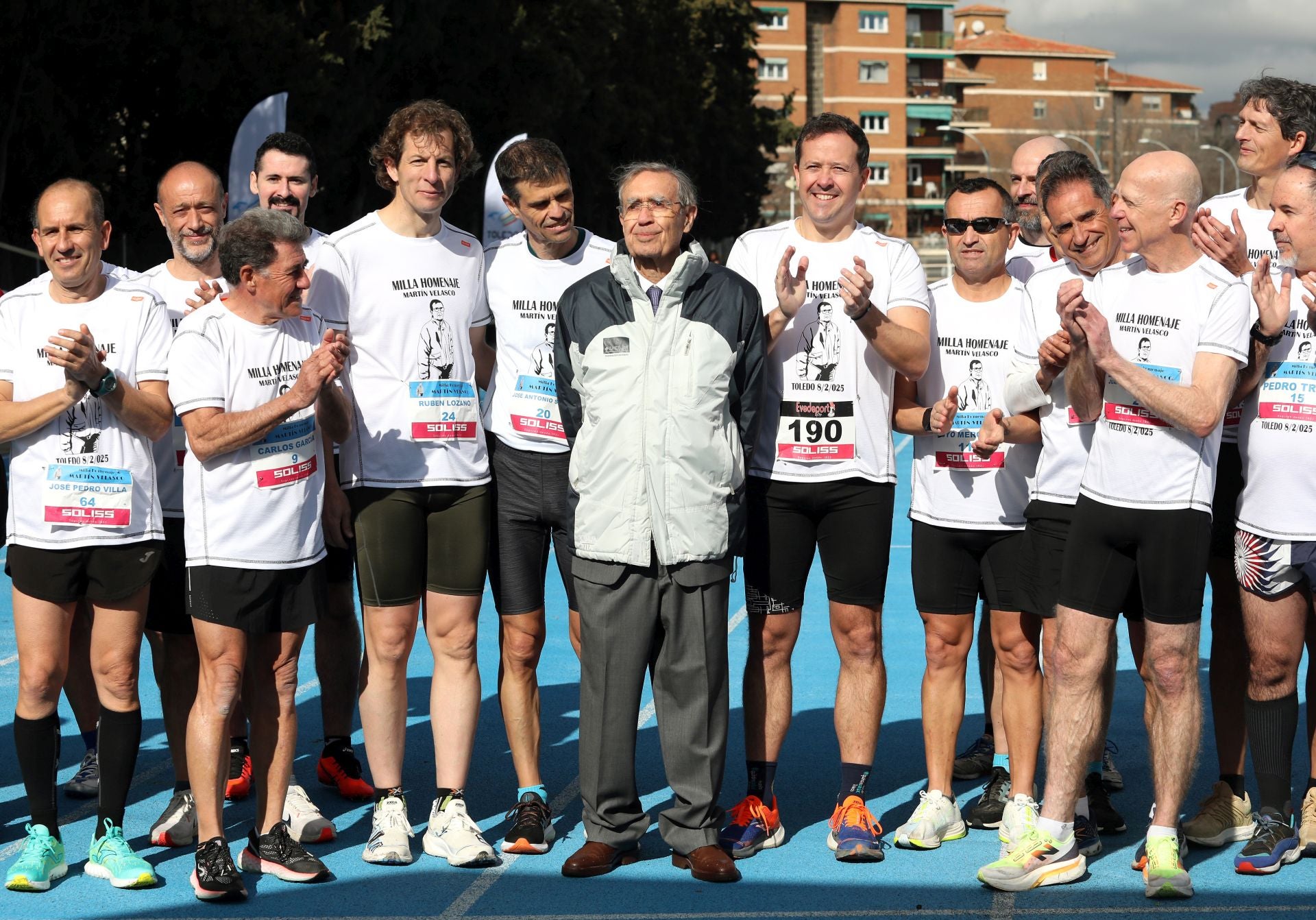 Toledo homenajea a Martín Velasco, leyenda del atletismo español y europeo