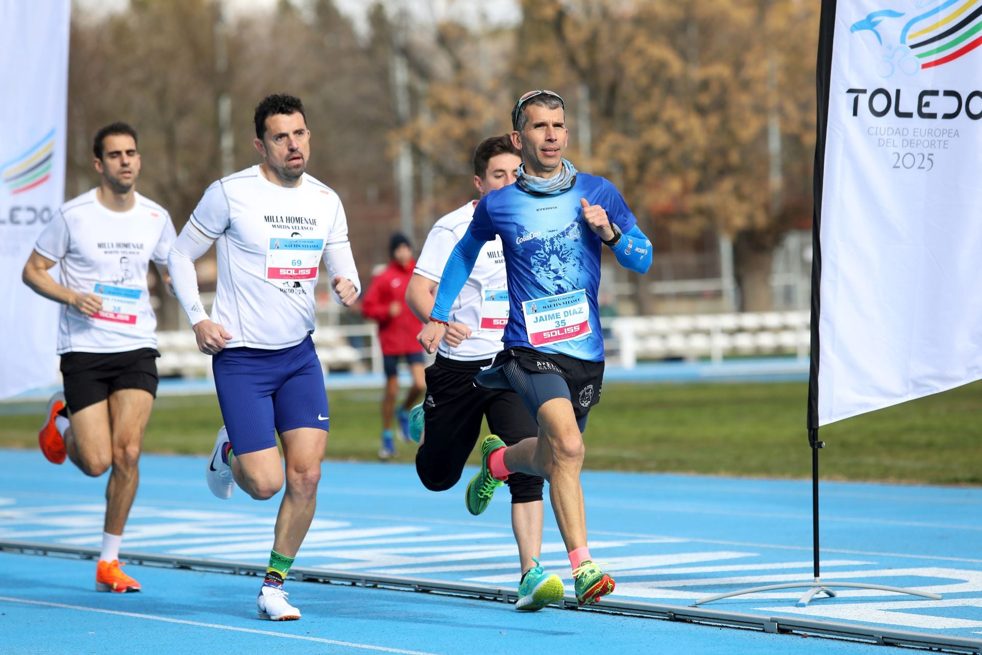 Toledo homenajea a Martín Velasco, leyenda del atletismo español y europeo