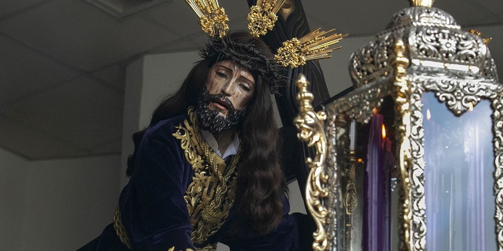 Jesús Caído de Córdoba, retirado del culto para labores de conservación