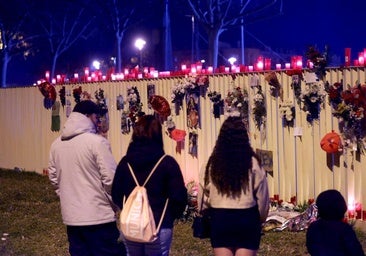 En imágenes, el emotivo recuerdo al joven asesinado en El Arenal