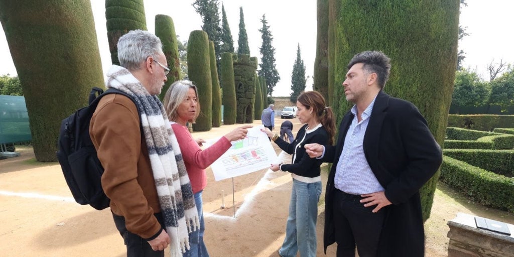 Empiezan las obras en el Alcázar de los Reyes Cristianos para el nuevo espectáculo nocturno