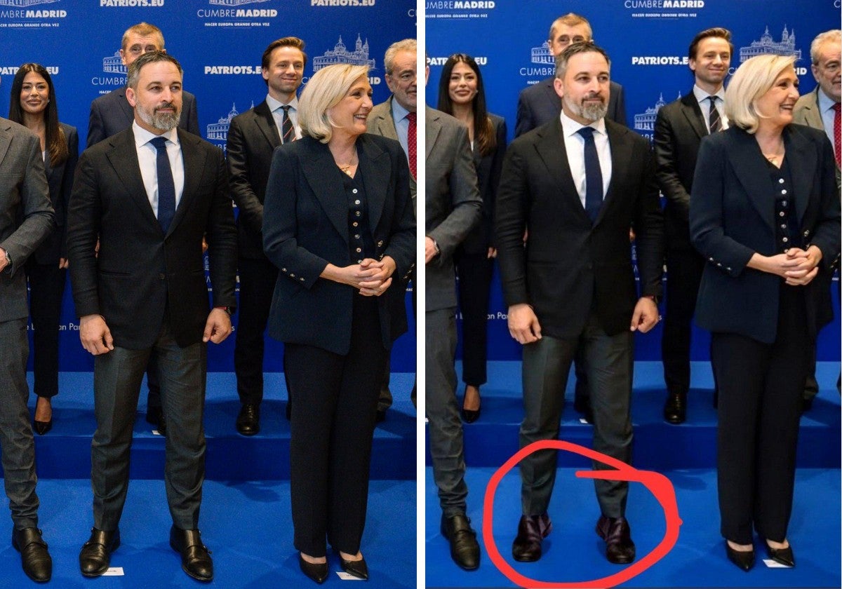 Óscar Puente utiliza una foto manipulada para mofarse de Santiago Abascal