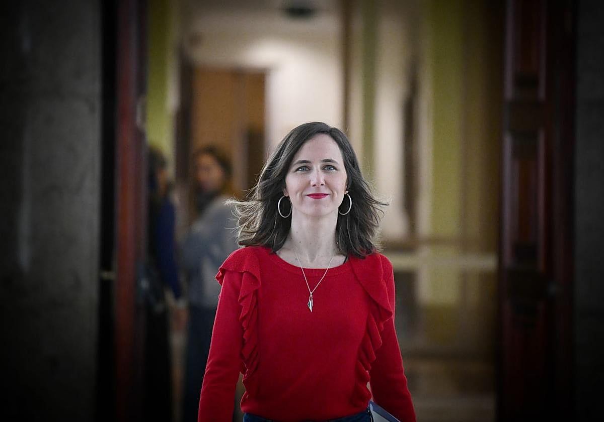 Belarra, en una imagen reciente en el Congreso