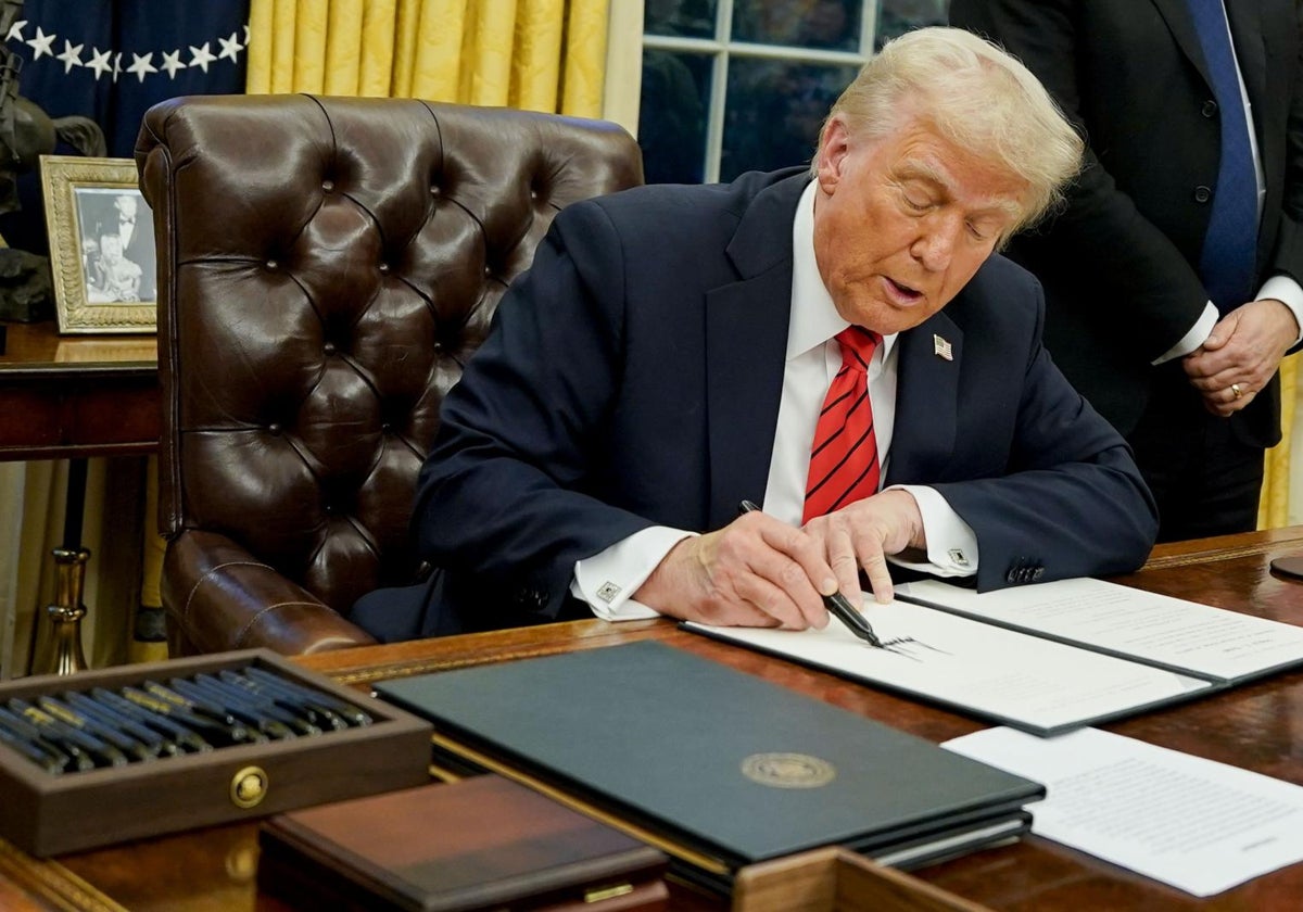 Imagen del presidente de los Estados Unidos, Donald Trump