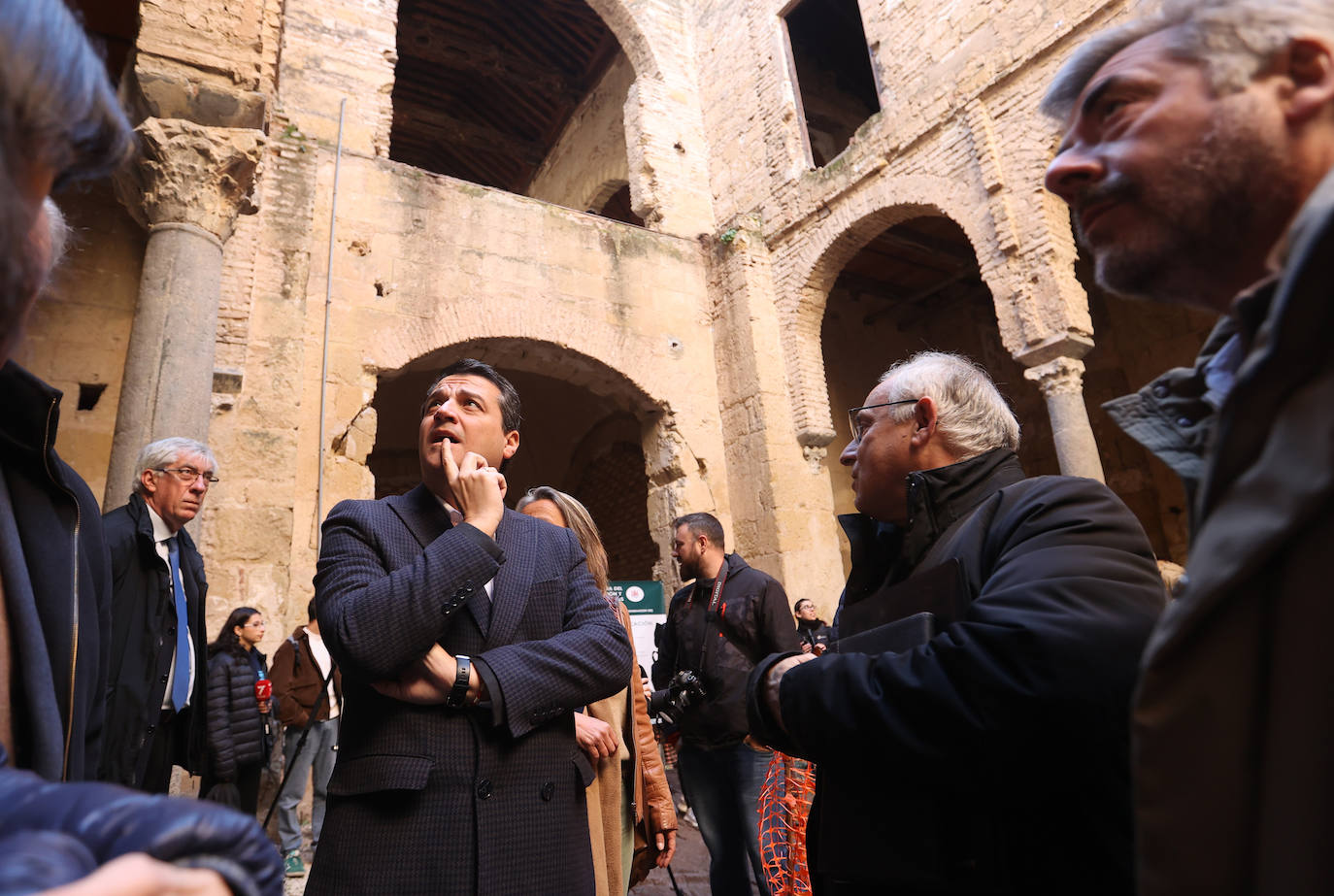 El comienzo de las obras en el convento de Santa Clara de Córdoba, en imágenes