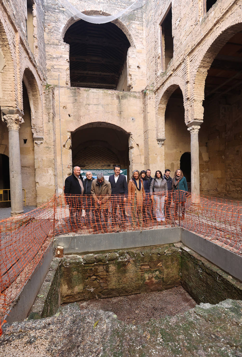 El comienzo de las obras en el convento de Santa Clara de Córdoba, en imágenes