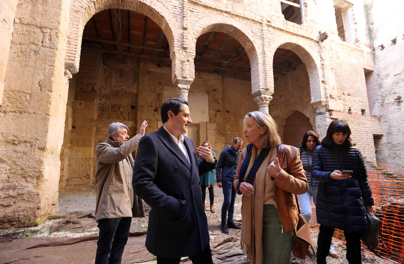 El comienzo de las obras en el convento de Santa Clara de Córdoba, en imágenes