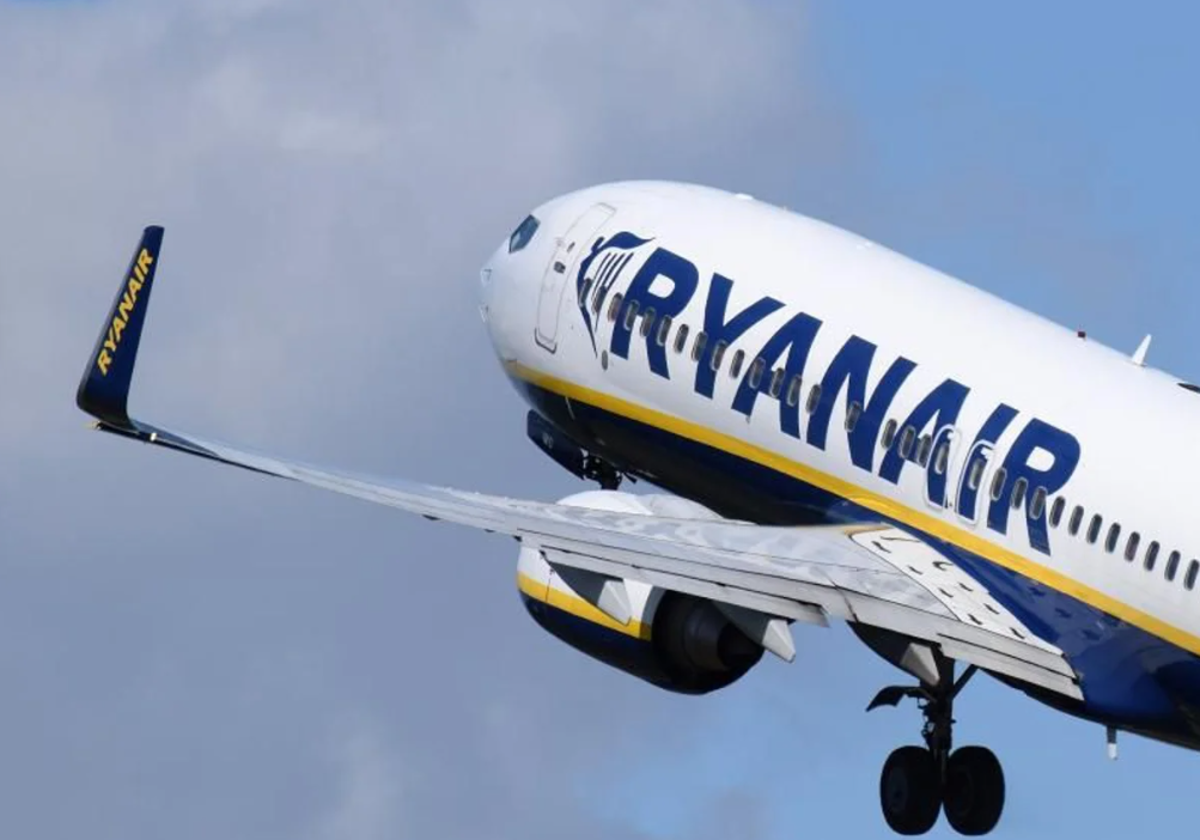 Un avión de Ryanair