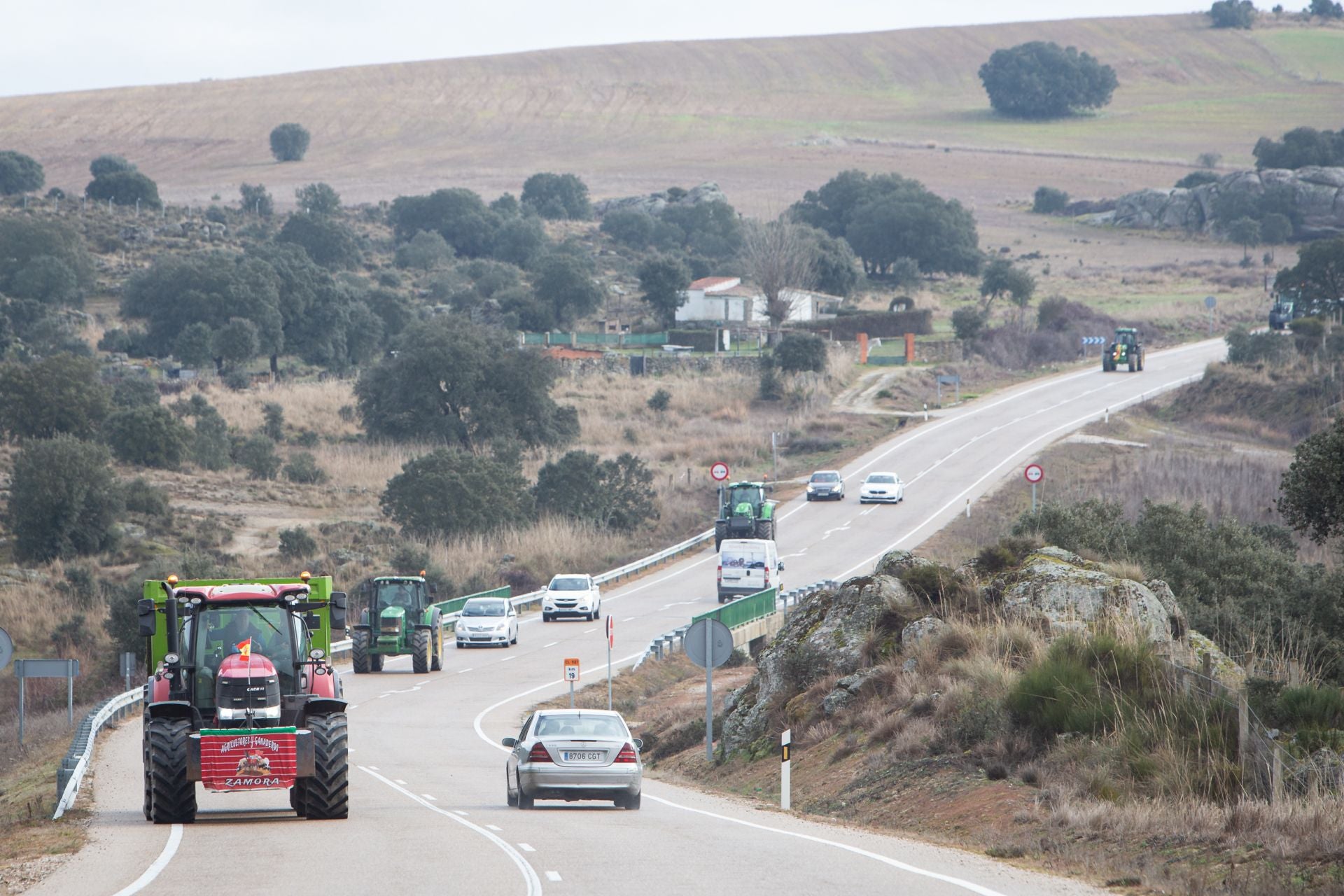 Los tractores vuelven a tomar las carreteras