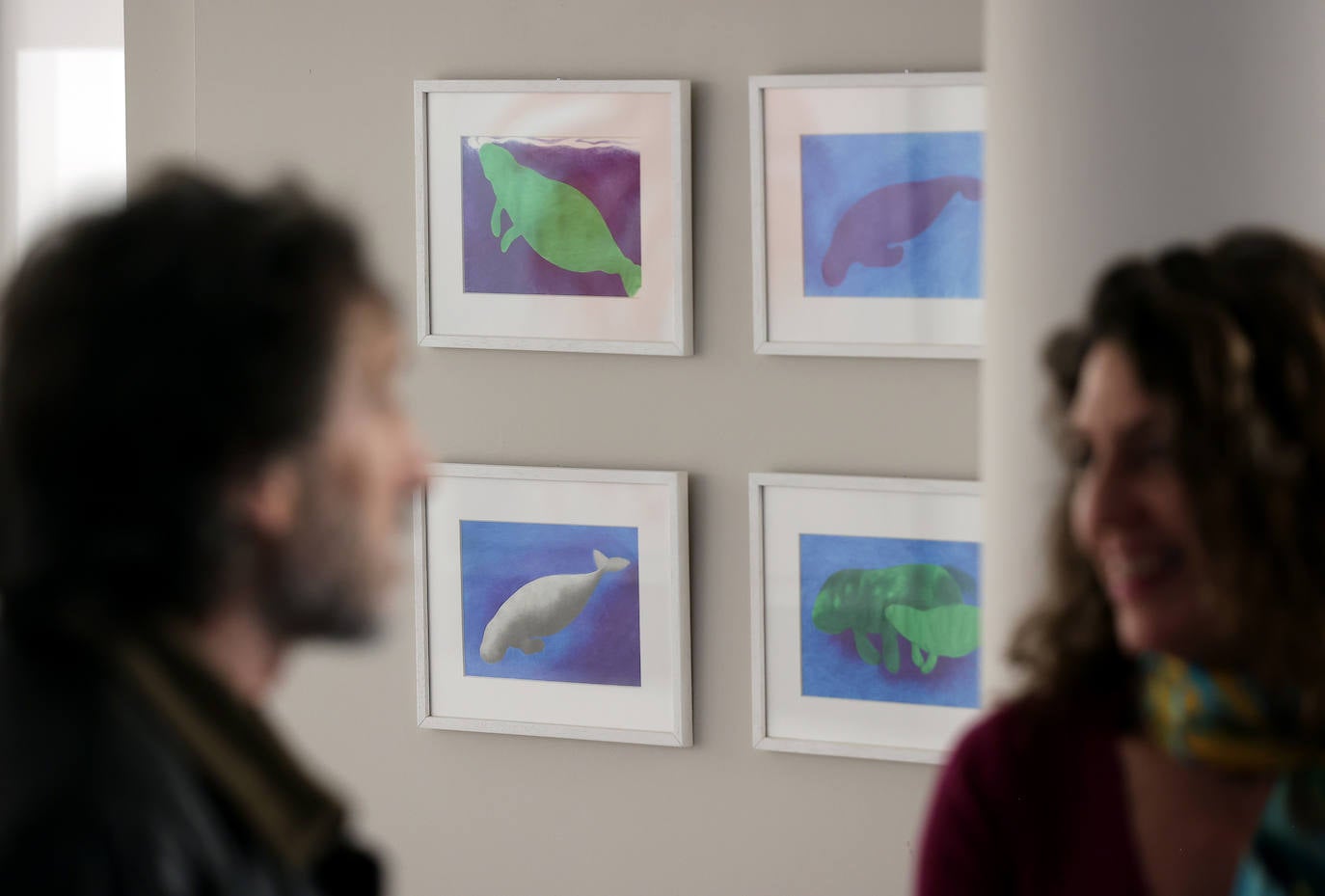 La exposición de Ana Martínez &#039;Ebria de carne azul&#039;, en imágenes