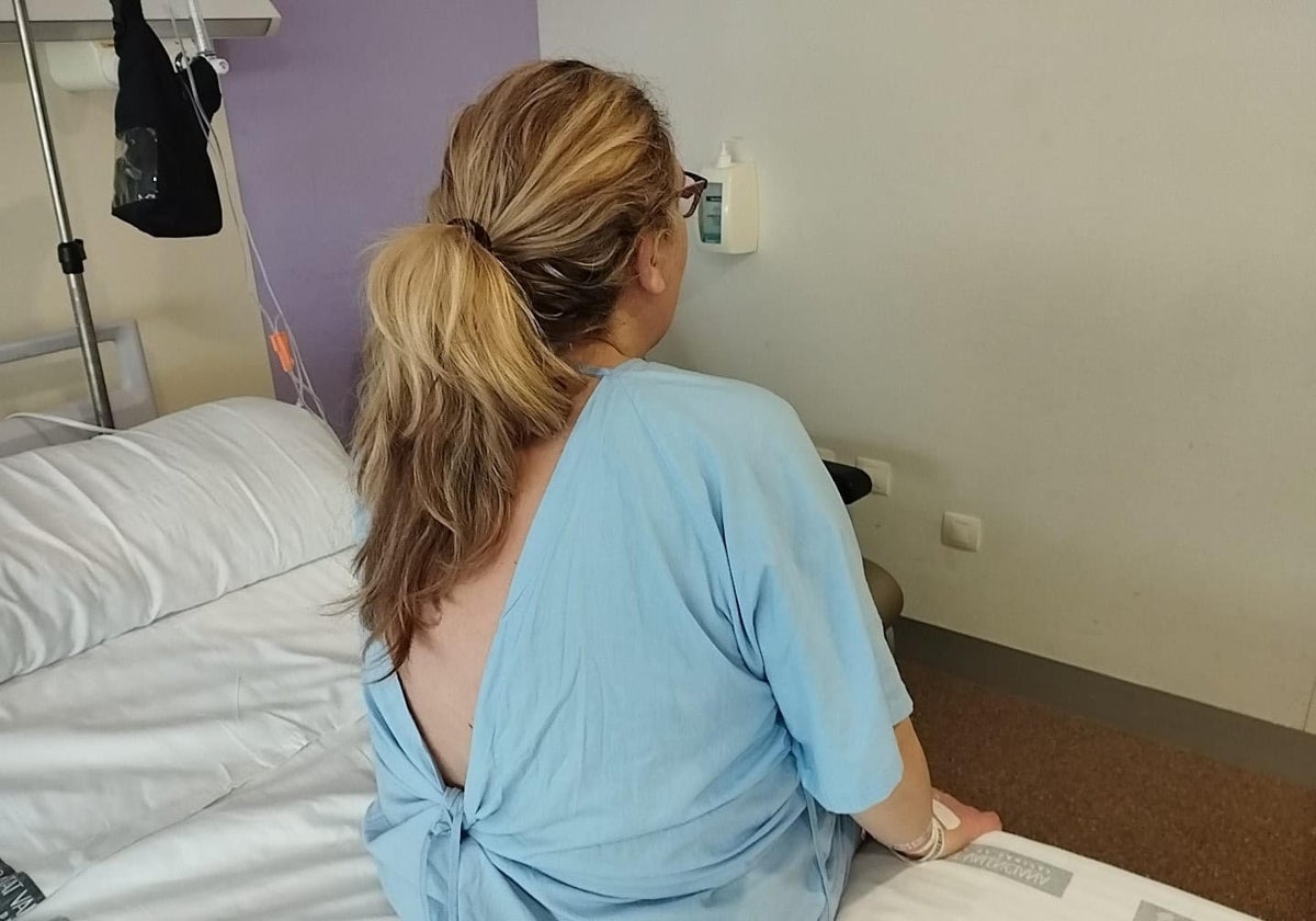 Imagen de Laura, mamá por sorpresa tras acudir a un hospital de Valencia por dolor de ovarios