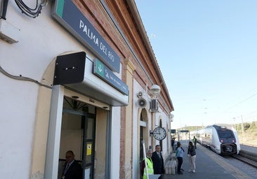 Estación de tren de Palma del Río, que ha perdido 286 habitantes en el último bienio