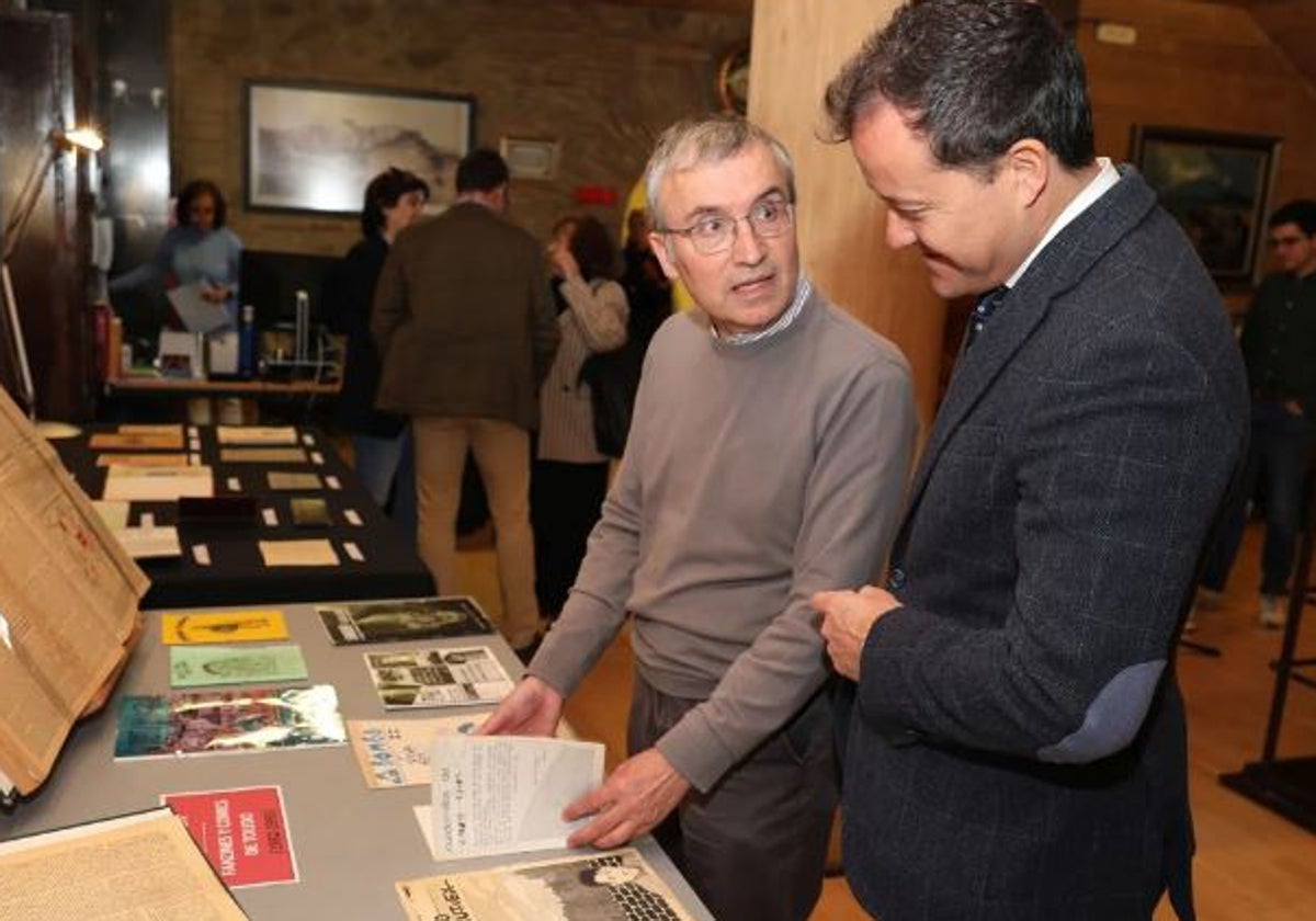 Mariano García Ruipérez junto al alcalde de Toledo, Carlos Velázquez, en una imagen reciente