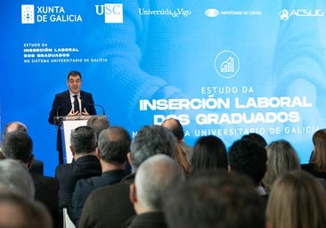 Nueve de cada diez universitarios gallegos trabaja tras graduarse