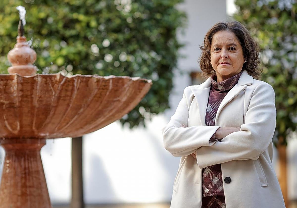Catalina García, en el Parlamento de Andalucía