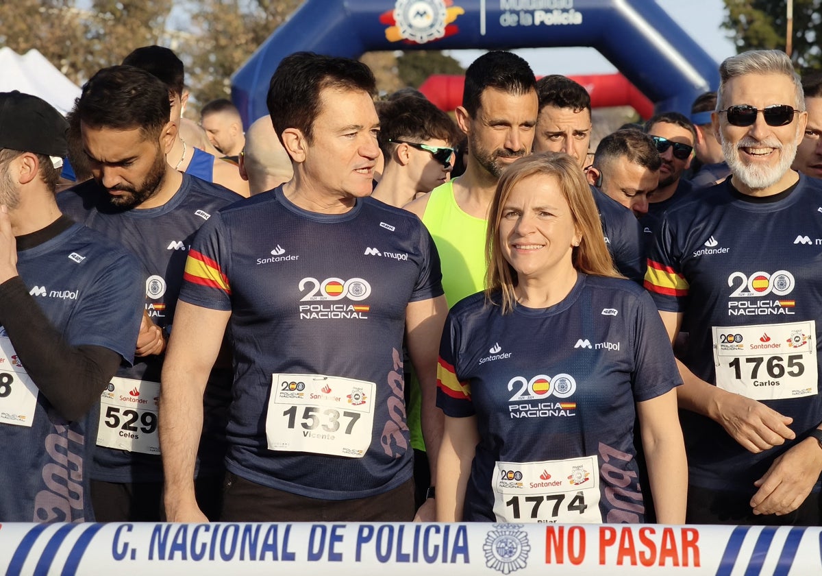 Imagen de este domingo de la delegada en la Comunidad Valenciana, Pilar Bernabé