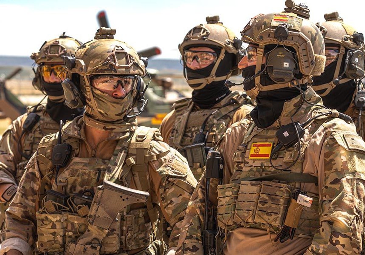 Miembros de las Fuerzas Armadas en una imagen de archivo