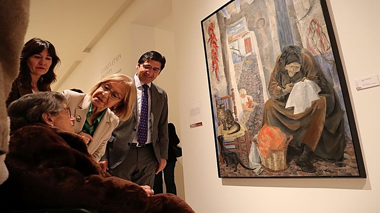 Ciudad Real reúne un centenar de obras de la artista Gloria Merino que enseña su visión de La Mancha