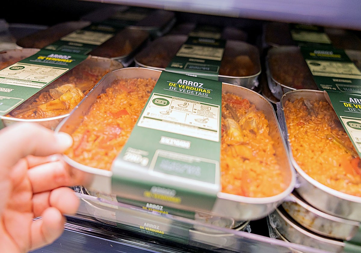 Reconocen a Mercadona por su nuevo arroz de verduras en bandeja y el etiquetado QR