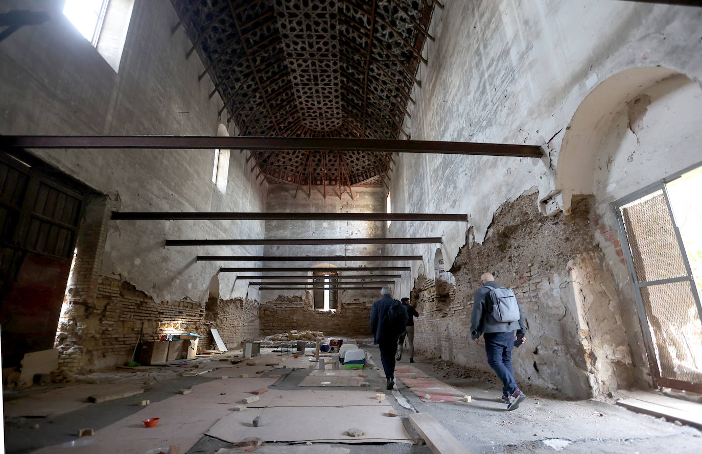 Comienza la restauración del convento de Regina de Córdoba, en imágenes