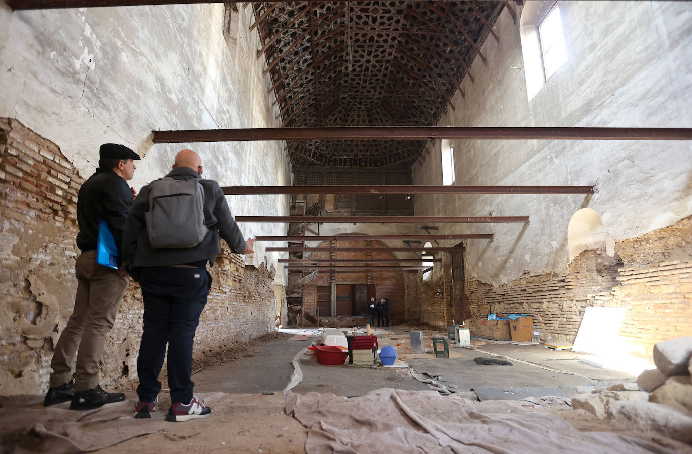 Comienza la restauración del convento de Regina de Córdoba, en imágenes