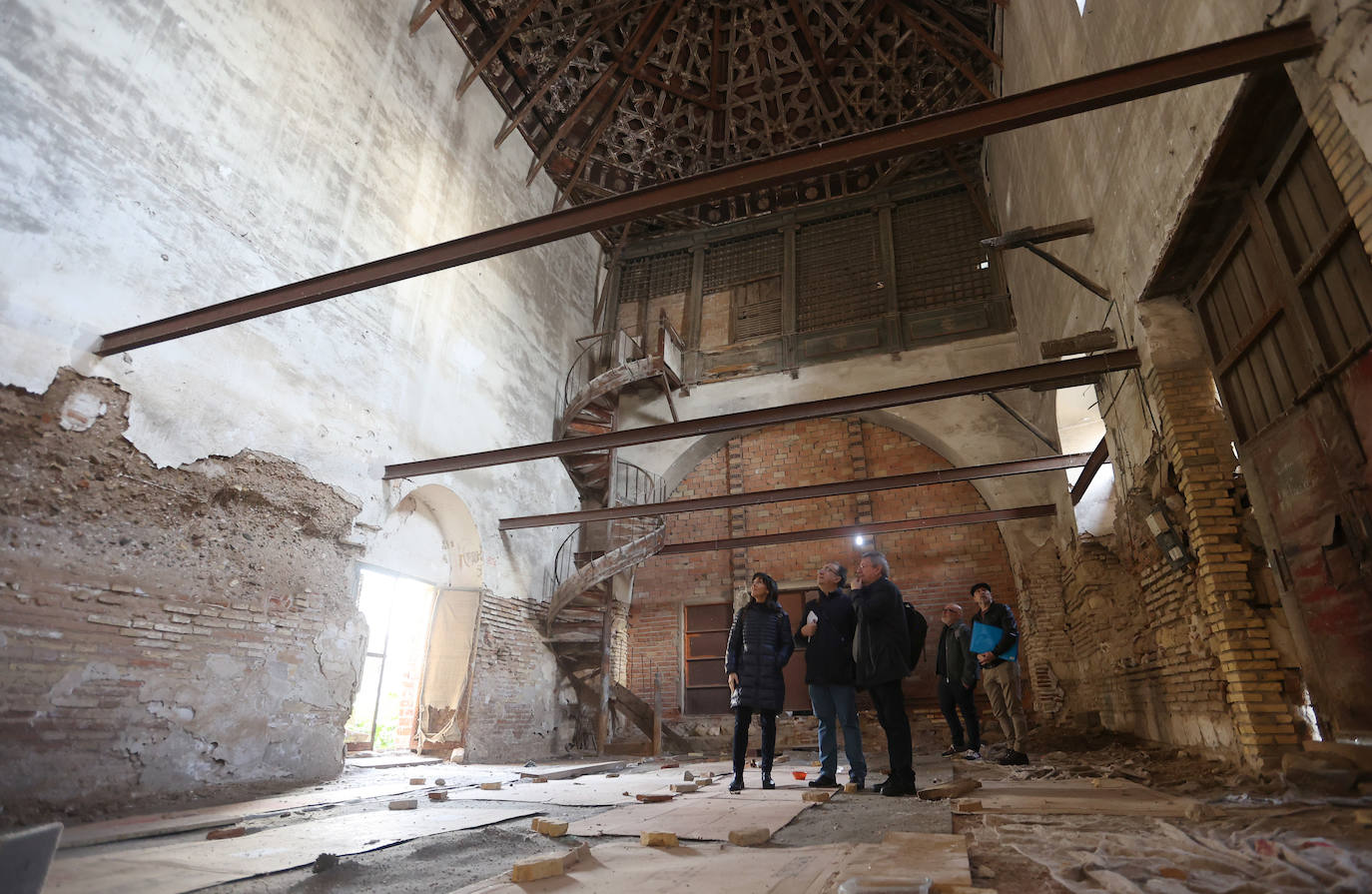 Comienza la restauración del convento de Regina de Córdoba, en imágenes
