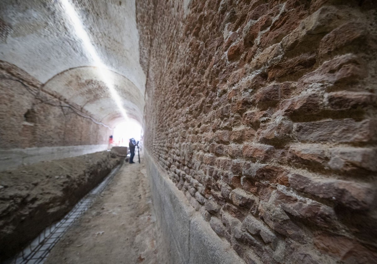 Obras de rehabilitación en el Túnel de Bonaparte