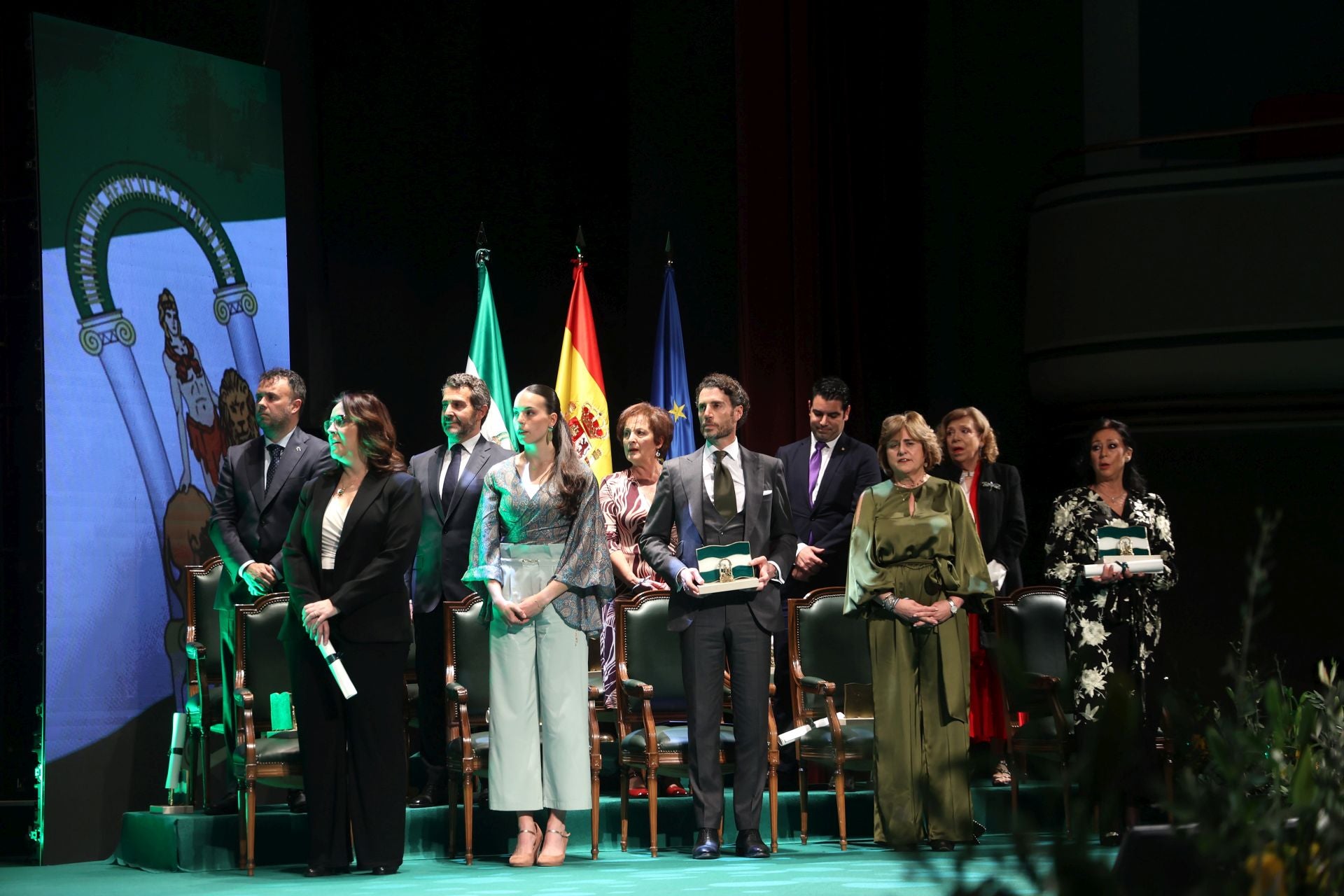 La entrega de las Banderas de Andalucía en Córdoba, en imágenes