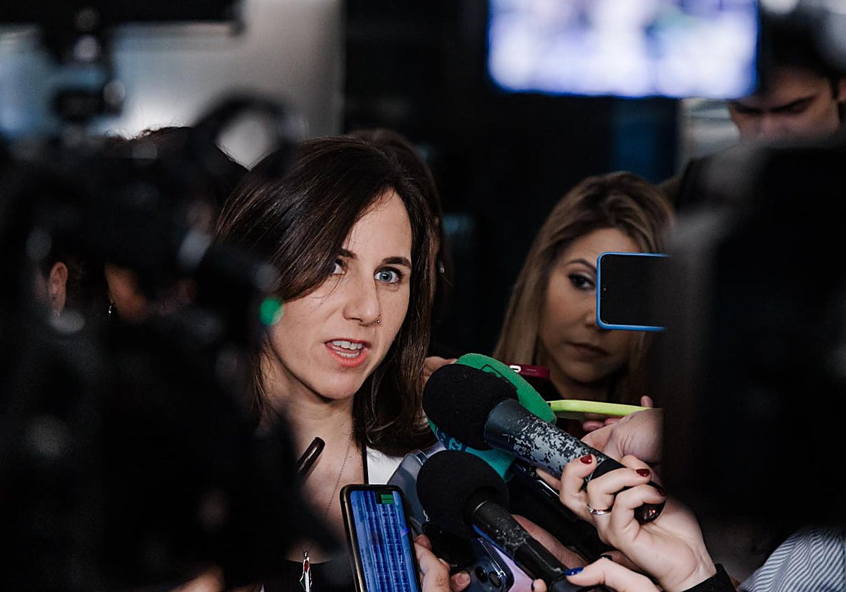 La secretaria general de Podemos, Ione Belarra