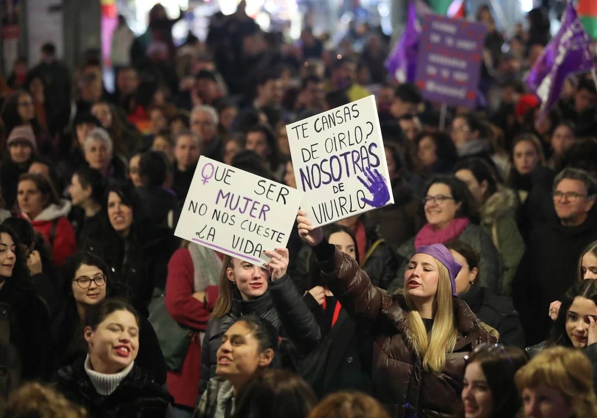 La Plataforma 8-M ha convocado su manifestación el próximo 8 de marzo a las doce del mediodía.