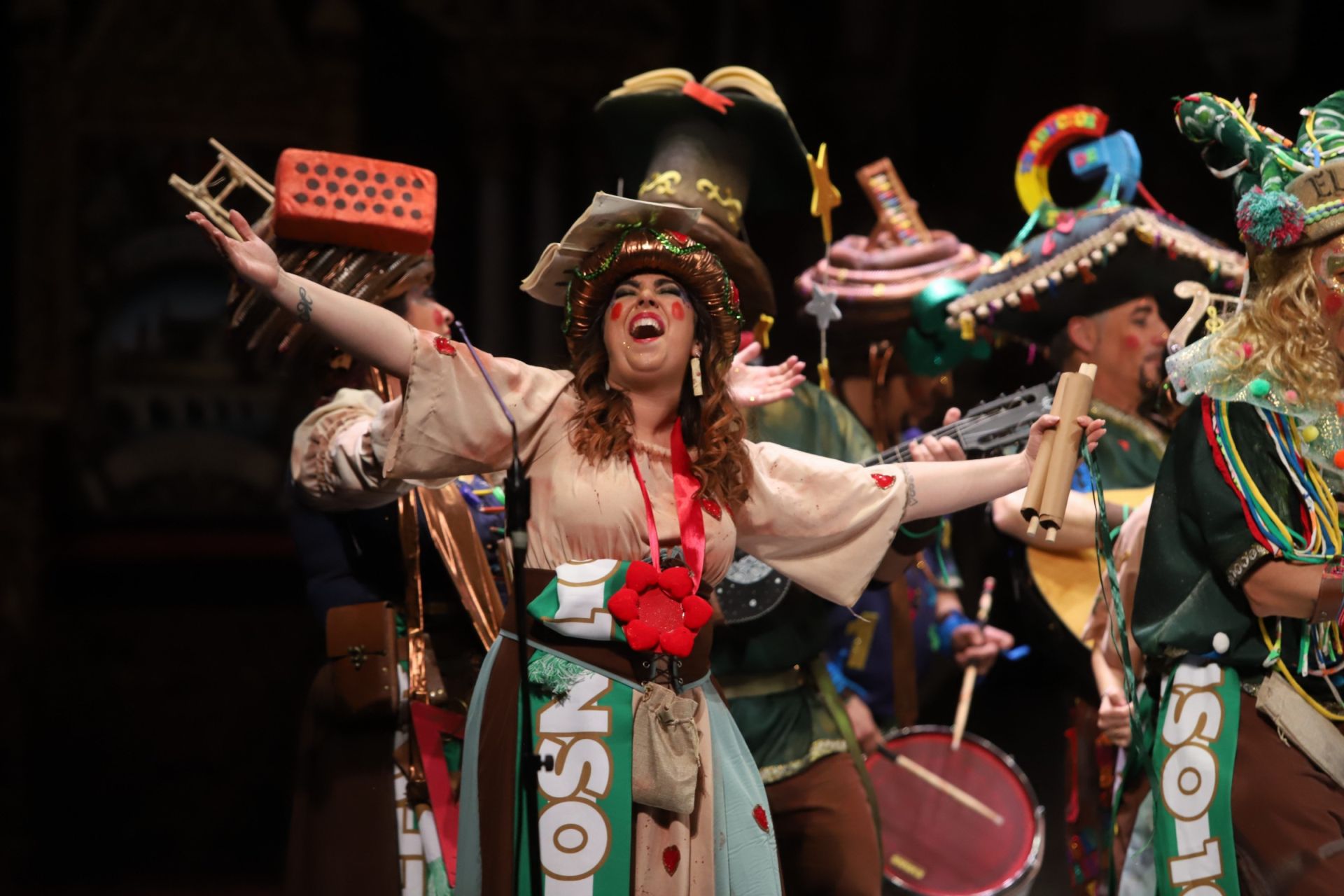 La final del Concurso de Agrupaciones del Carnaval de Córdoba, en imágenes