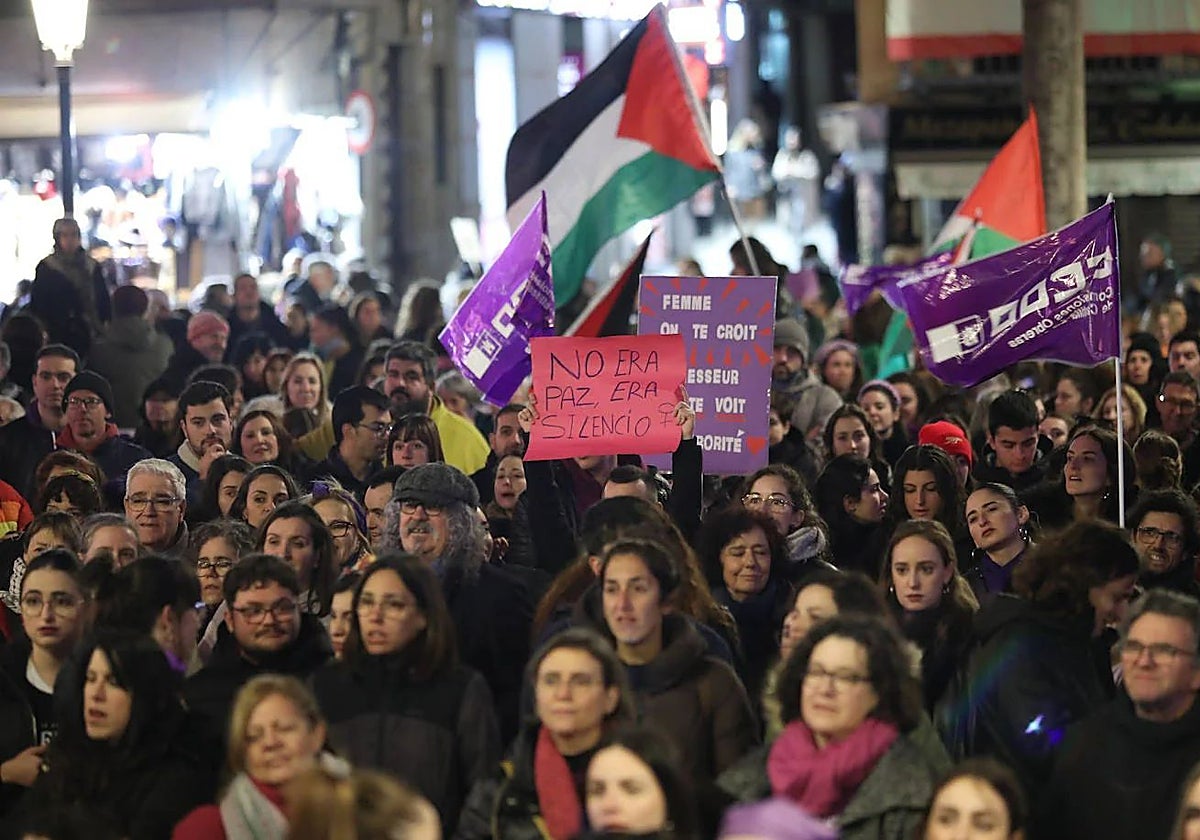 Foto de archivo de la manifestación del 8-M en Toledo del pasado año