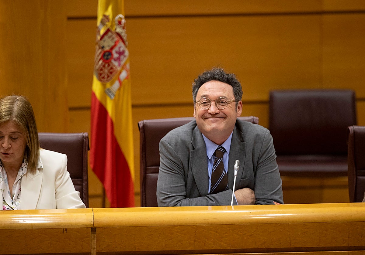 El fiscal general del Estado, Álvaro García Ortiz, el pasado martes en el Senado