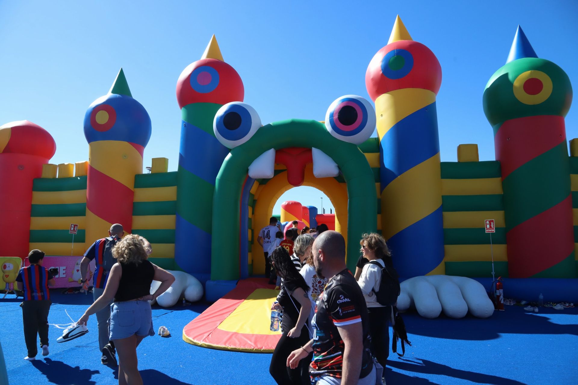 El parque hinchable más grande de Europa aterriza en Córdoba: diversión garantizada para los niños