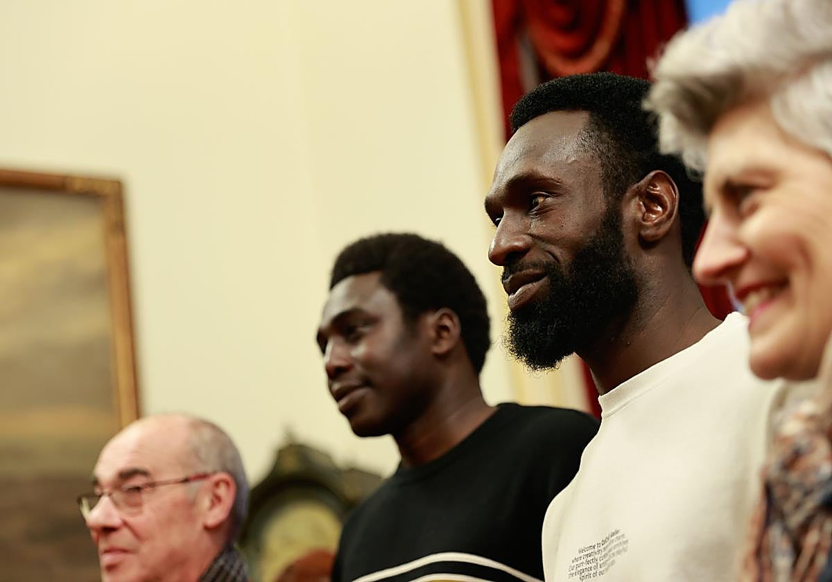 Ibrahima y Magatte, los dos jóvenes senegaleses que auxiliaron a Samuel Luiz