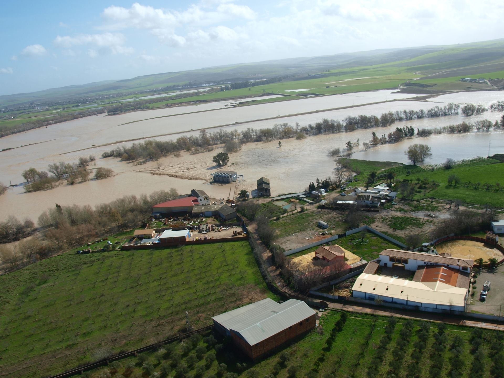 Las inundaciones de 2010 en Córdoba, a vista de pájaro