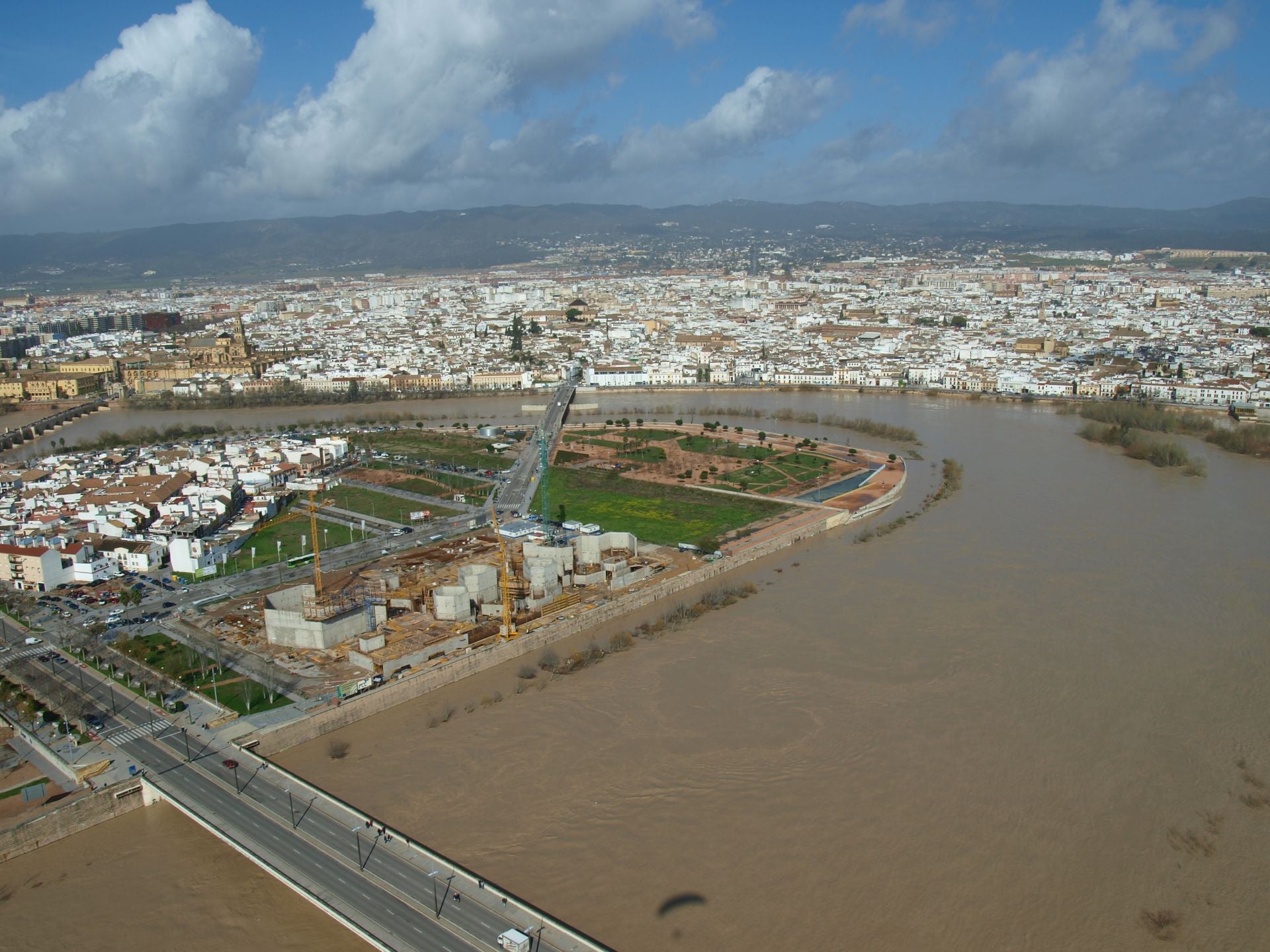 Las inundaciones de 2010 en Córdoba, a vista de pájaro