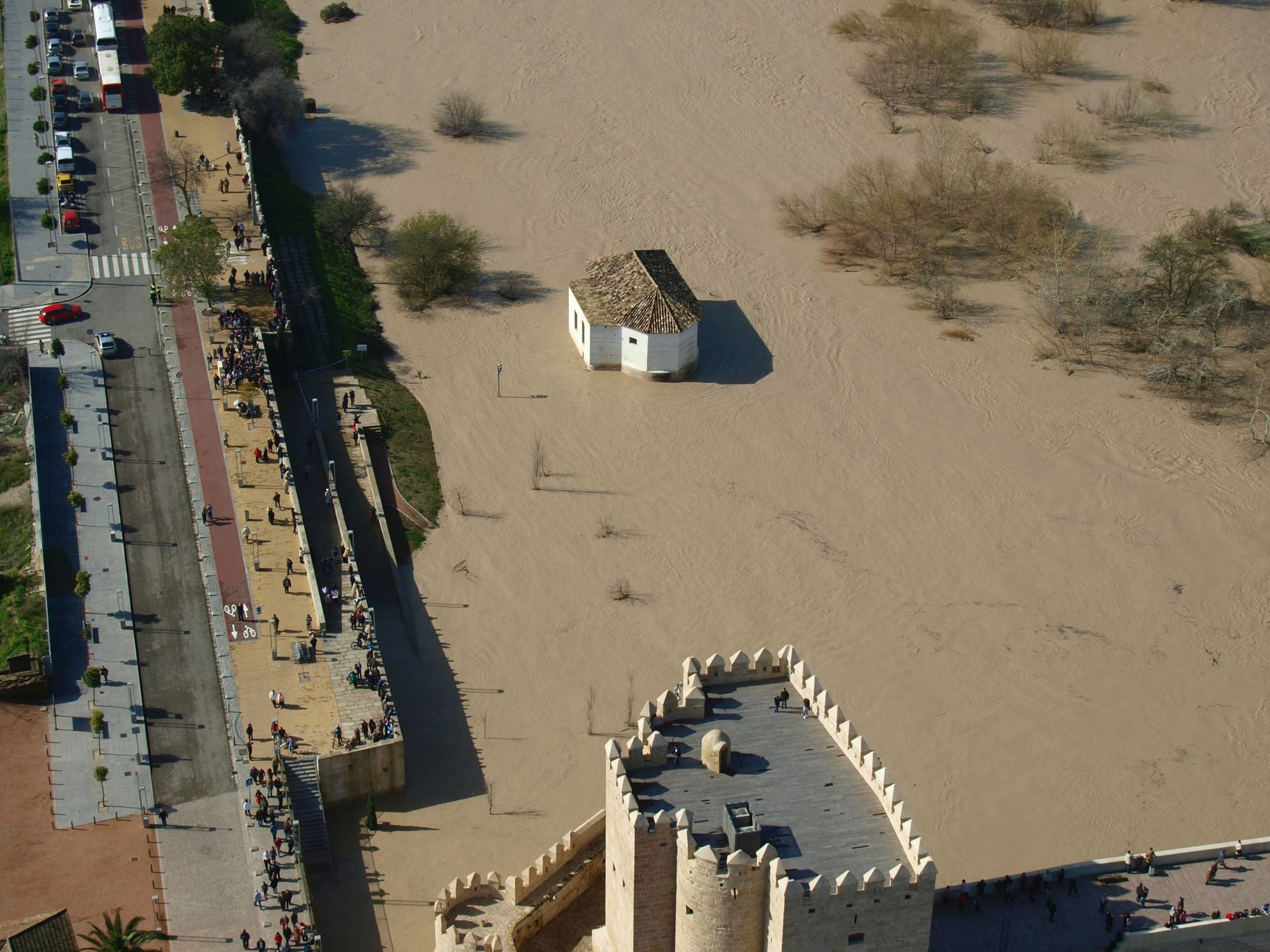 Las inundaciones de 2010 en Córdoba, a vista de pájaro
