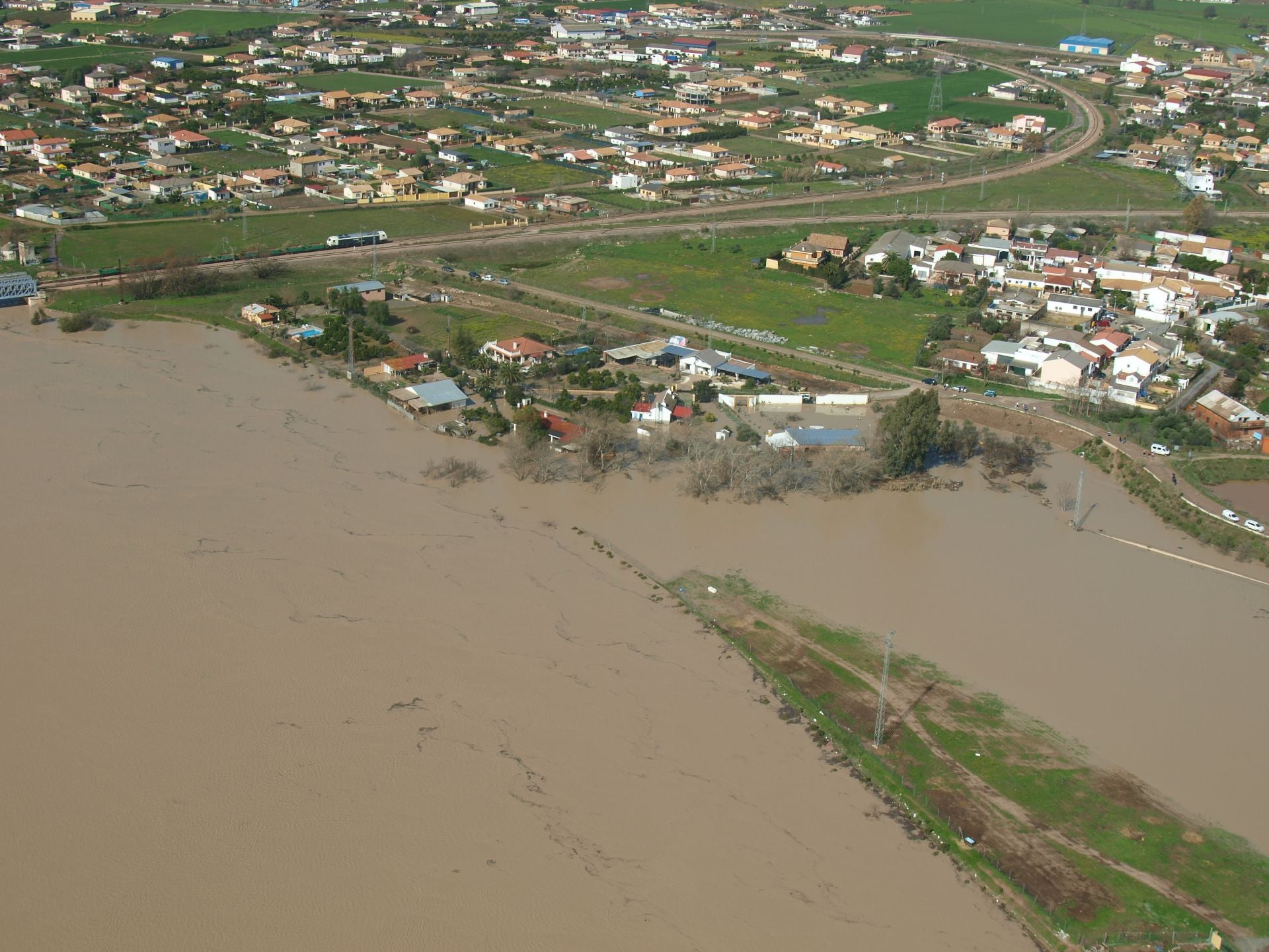 Las inundaciones de 2010 en Córdoba, a vista de pájaro